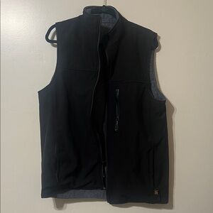 STS Ranchwear Men's Black Wool Vest